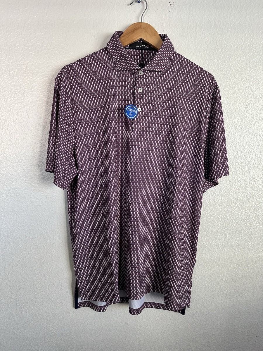 Polo Ralph Lauren RLX Golf Balls Performance Polo Shirt Key West 