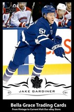 2018-19 Upper Deck Jake Gardiner #421 Toronto Maple Leafs NHL Hockey Base Set 