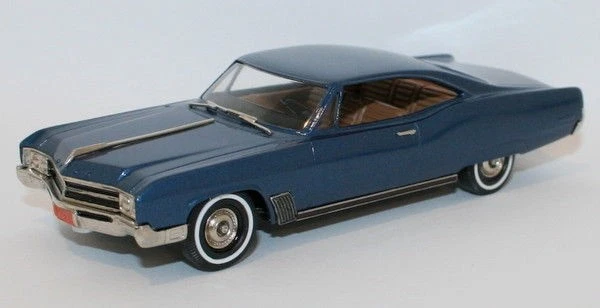 Brooklin Models 1/43 BRK215 - 1967 Buick Wildcat 2 puertas techo rígido deportivo cupé - azul Foto 4 de 4