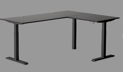 Autonomous Desk 2 L-Shaped, Black, Ships Free from US