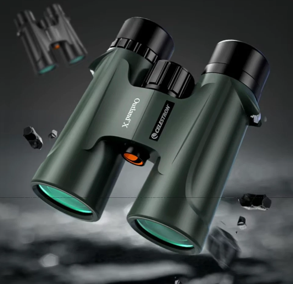 10 X 42 HD Binoculars Celestron Outland Binoculars Armoured Waterproof Fog-Proof - Image 4 of 4