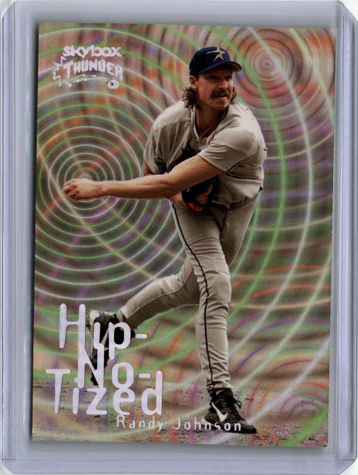 1999 SkyBox Thunder Randy Johnson Hip-No-Tized #6 (H)