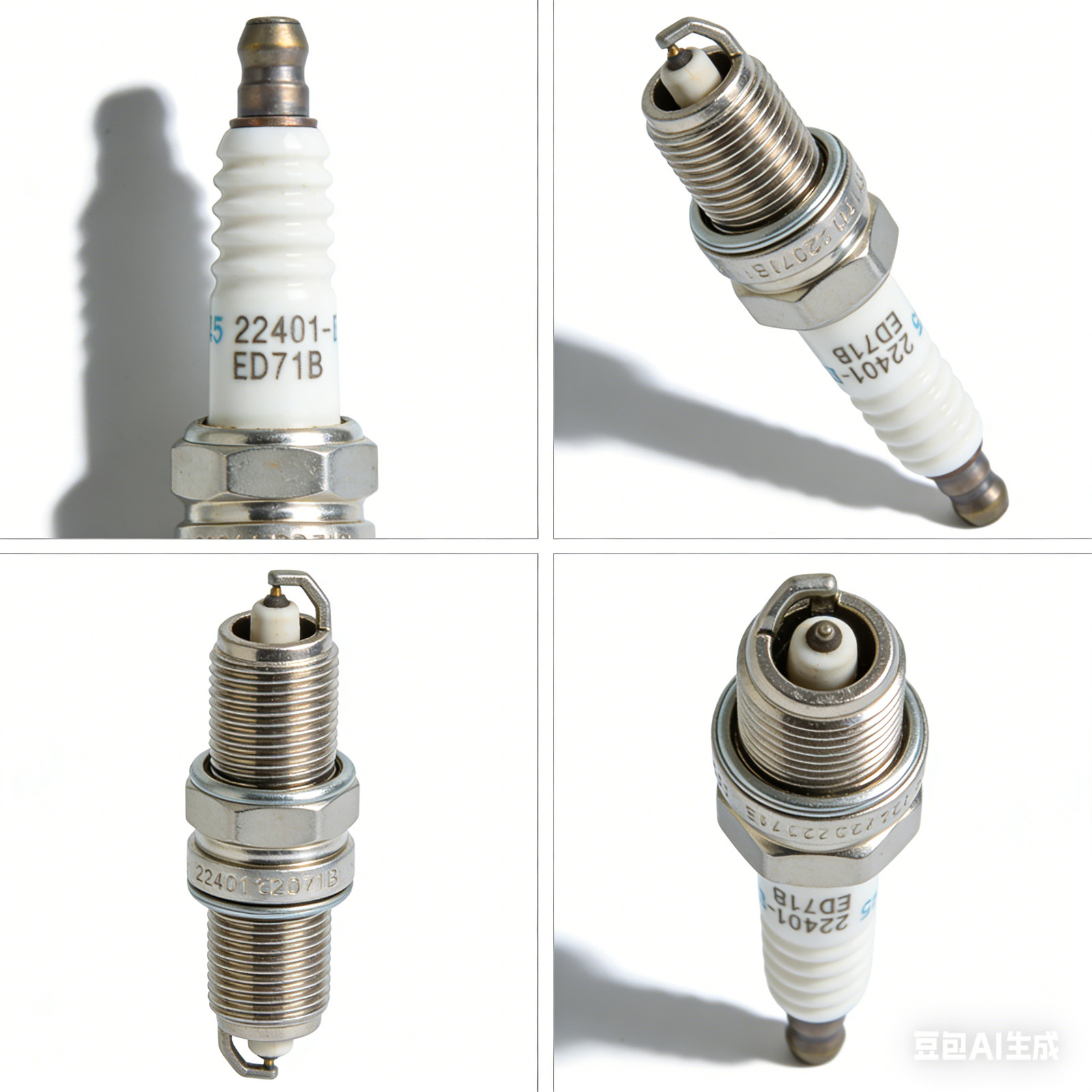 Denso Set 4 Iridium 22401-ED71B Spark Plugs Gap 0.044 For Nissan Versa 1.6L