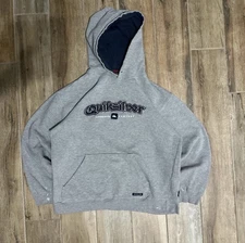 Vintage And Rare Gray Quick Silver Hoodie looking To Trade🚨Look At Description