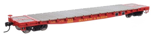 Walthers Mainline HO 6610 Delaware & Hudson 53' GSC vagón plano vagón de tren de carga | Zustand: New
