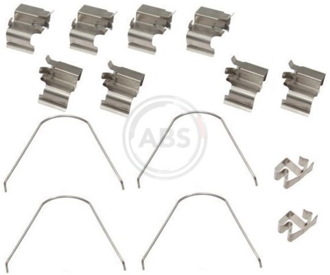 BRAKE PAD FITTING KIT 1651Q A.B.S. for MAZDA SUZUKI - Image 2