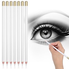 8 Pcs Eraser Pencils Set for Artists, Kneaded Erasers White