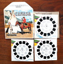 VIEW-MASTER CANADA SAWYERS S5 WITH BOOKLET, A090 3 REEL SET