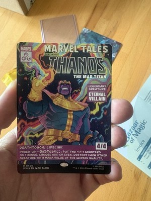 MTG - Marvel Thanos, the Mad Titan Showcase Foil #400