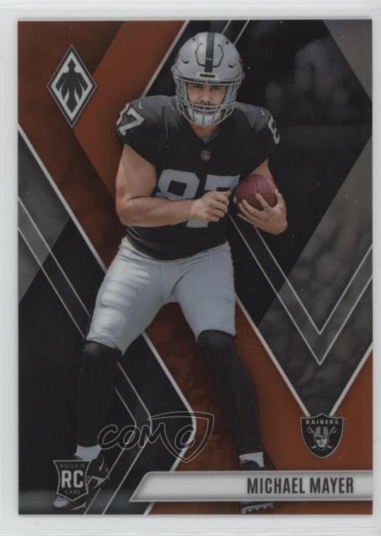 2023 Panini Phoenix Rookies Orange 65/99 Michael Mayer #116 Rookie RC pe8