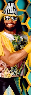 WWE 2 X6  HEAVYWEIGHT VINYL BANNER - MACHO MAN RANDY SAVAGE