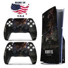 Resident Evil 9 Requiem PS5 Console  Controller Vinyl Skin Wrap Decal Set