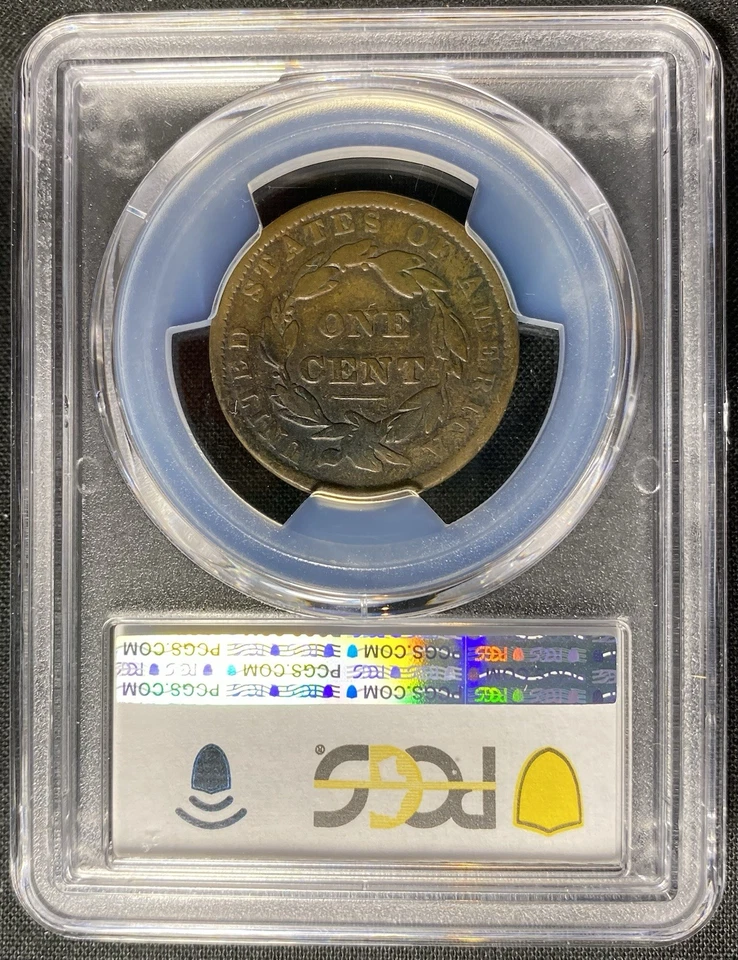 1837 Large Cent, PCGS Coronet Head 1C, United States of America USA US Rare Coin - Image 4 of 4