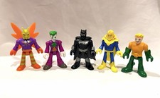 Imaginext DC Super Friends Action Figure Lot Dr. Fate Killer Moth Joker Batman