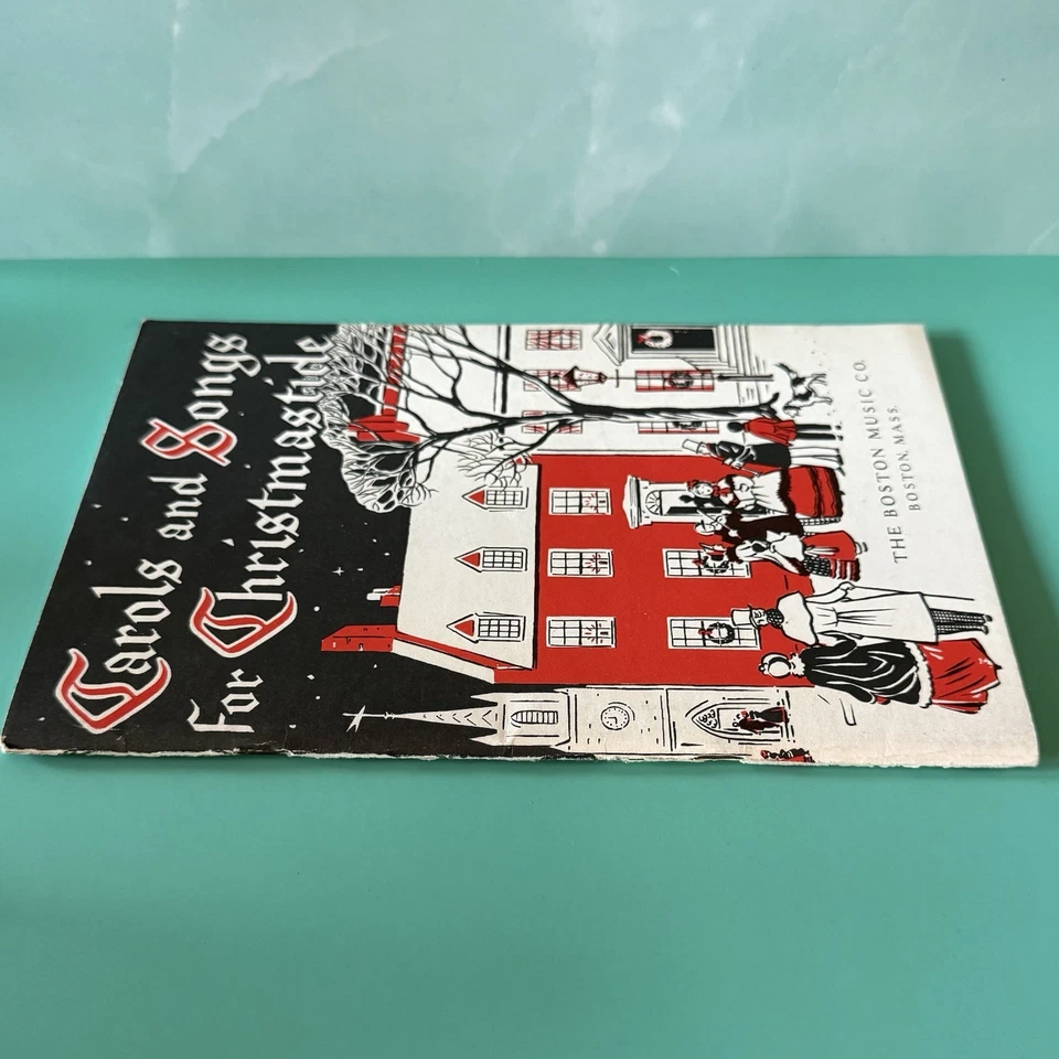 Cancionero de Navidad de colección años 50 villancicos y canciones para Navidad Boston Music Co. Foto 3 de 4