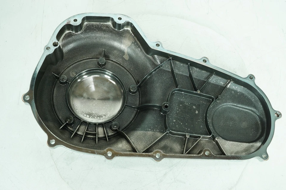 11 Harley Touring Street Glide Screamin Cubierta de embrague primaria exterior rayada 110 Foto 2 de 4