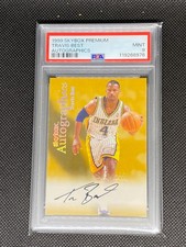 1999-00 SkyBox Premium Travis Best Autographics Auto Autograph PSA 9 Pacers POP1