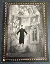 art postcard Joan Fontcuberta Miracles & Co 2003 painting NYC gallery invitation