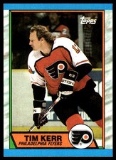 1989-90 Topps #72 Tim Kerr Philadelphia Flyers Hockey Card