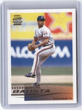 2000 Pacific Crown Collection Miguel Batista #167 1E1B41