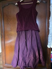 Maroon Midi Dress by Rundholz Size M/L