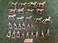 25mm Minifigs Misc. Napoleonic Era Cavalry and Troops Lot HE-430