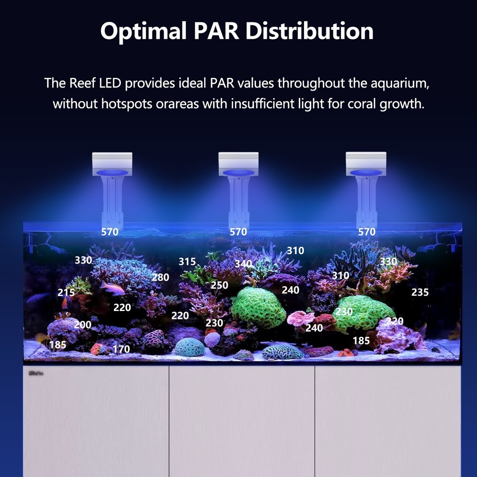 4PCS PopBloom Marine Led Aquarium Light 72