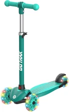 Gotrax KS1 Kids Kick Scooter, LED Lighted Wheels and 3 Adjustable Height Handleb