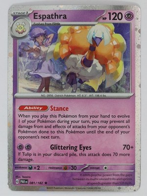 Espathra 081/182 Cosmo Holo Paradox Rift Blister Promo Near Mint NM