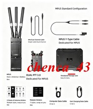 FCS MPU5 3-Antenna Radio w/ Dual PTT CNC Aluminum Case Tactical Radio Set Gear