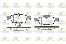 ROADHOUSE Bremsbelagsatz Scheibenbremse 2991.10 f&uuml;r KLASSE W251 MERCEDES V251 GL