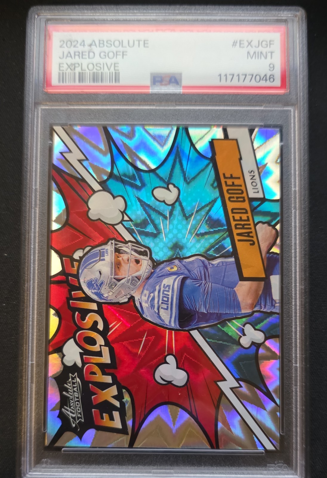 2024 Panini Absolute - Explosive Jared Goff #EX-JGF