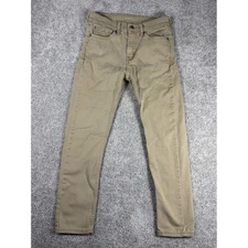 Levi Strauss & Co 510 Mens Tan Skinny Fit Jeans Size 29x30 (29x29 Measured)