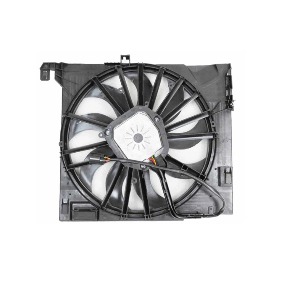 Conjunto de ventilador de refrigeración C2D38737 Continental VDO para Jaguar XJ XJR575 XJR XKR XF Foto 2 de 3