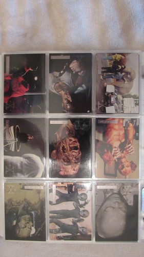 The X Files 4 complete 72 card sets from 1995 thru 1998 pack fresh / bindered (B - Picture 11 of 24
