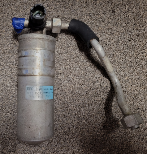 1990-96 NISSAN 300ZX NON-TURBO AC ACCUMULATOR RECEIVER-DRYER & CONDENSER LINE