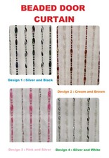 New Plastic Beaded Door Curtain Plastic Fly Curtain Room Screen Blind 90x180cm