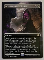 Archaeomancer's Map 0101 The Lost Caverns of Ixalan Commander Rare Borderless