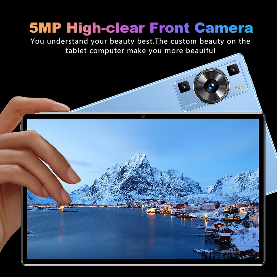 6GB+128GB 10.1 inch 1960*1080 High-Clear Android13 4G Calling B4K2 - Image 4 of 4