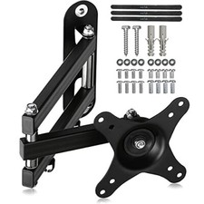 TV Wall Mount Bracket Monitor Full Motion Swing LCD LED Flat Screen Up to 32"