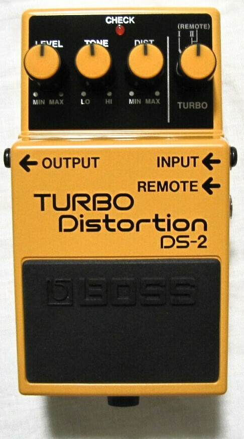Used Boss DS-2 Turbo Distortion Guitar Effects Pedal Used Boss DS-2 Turbo Distortion Guitar Effects Pedal