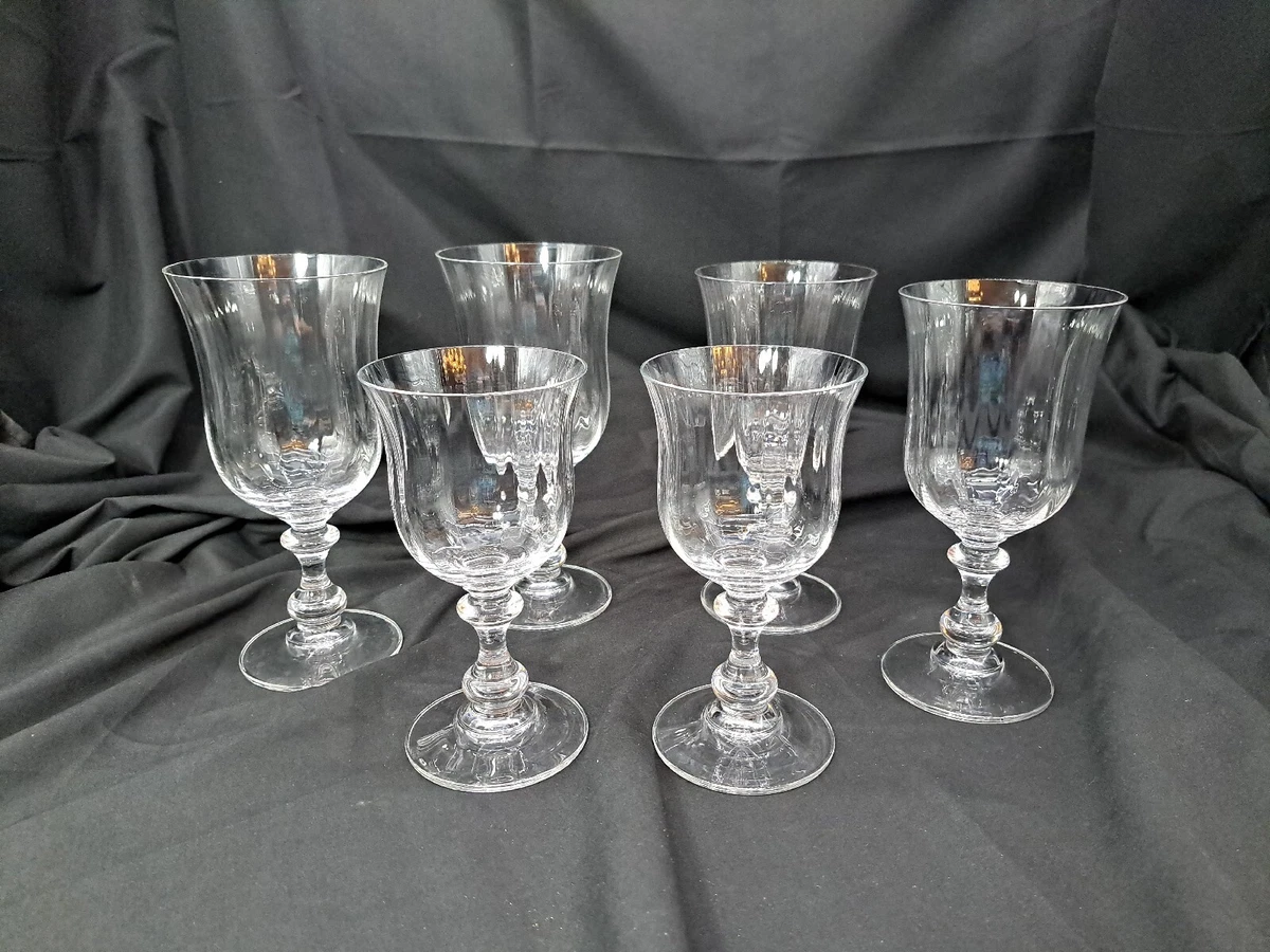 Pairs Mikasa French Countryside 7 1 2 Water Or Iced TEA Goblets 8