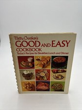 Betty Crocker's Good And Easy Cookbook 1974 Spiral Bound 7th Printing