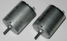 2 X RF-370 Air Pump Motor - 3 to 12 VDC - 5600 RPM - 12 V - RF-370CH-15370