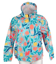 Nike Rain Jacket Women s Size S Sportswear Repel Anorak Blue CW1427-382 Packable