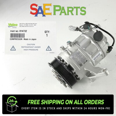 New Valeo 814732 A/C Compressor For 2018-2021 Subaru Forester (2.5