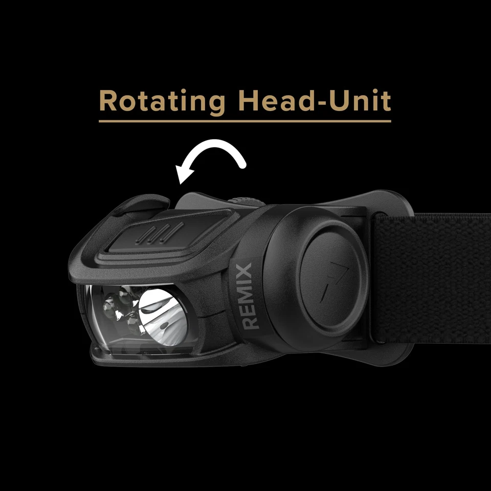 Faro 450 Lúmenes Impermeable Ajustable Spot Beam Cinco Modos de Luz Foto 4 de 4