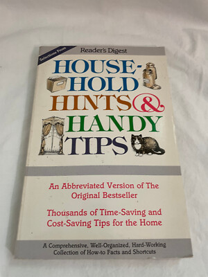 Reader's Digest Household Hints and Handy Tips