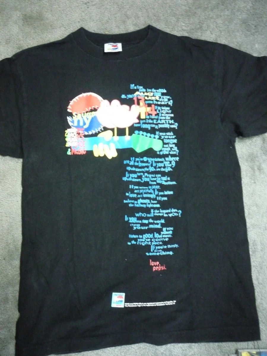 Vintage WOODSTOCK 94 Concert T-Shirt Size L USA Pepsi 90s