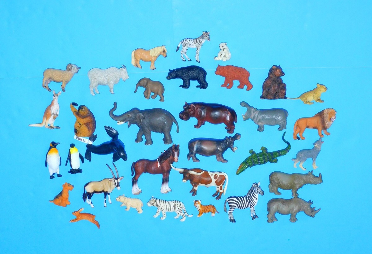 動物 シリーズ　　サファリ・・ほか非売品 ポスター10本セット SCHLEICH SAFARI ZOO ANIMALS, HORSES, ELEPHANTS, RHINOS